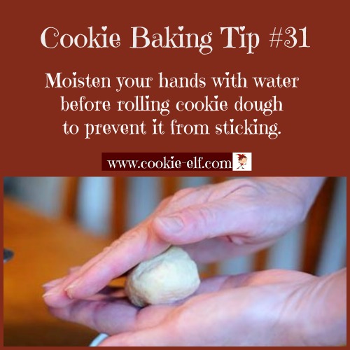 Cookie Baking Tip #31 for molded cookies with The Cookie Elf