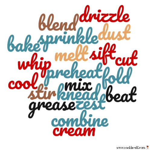 Baking Terms to Know When Baking Cookies