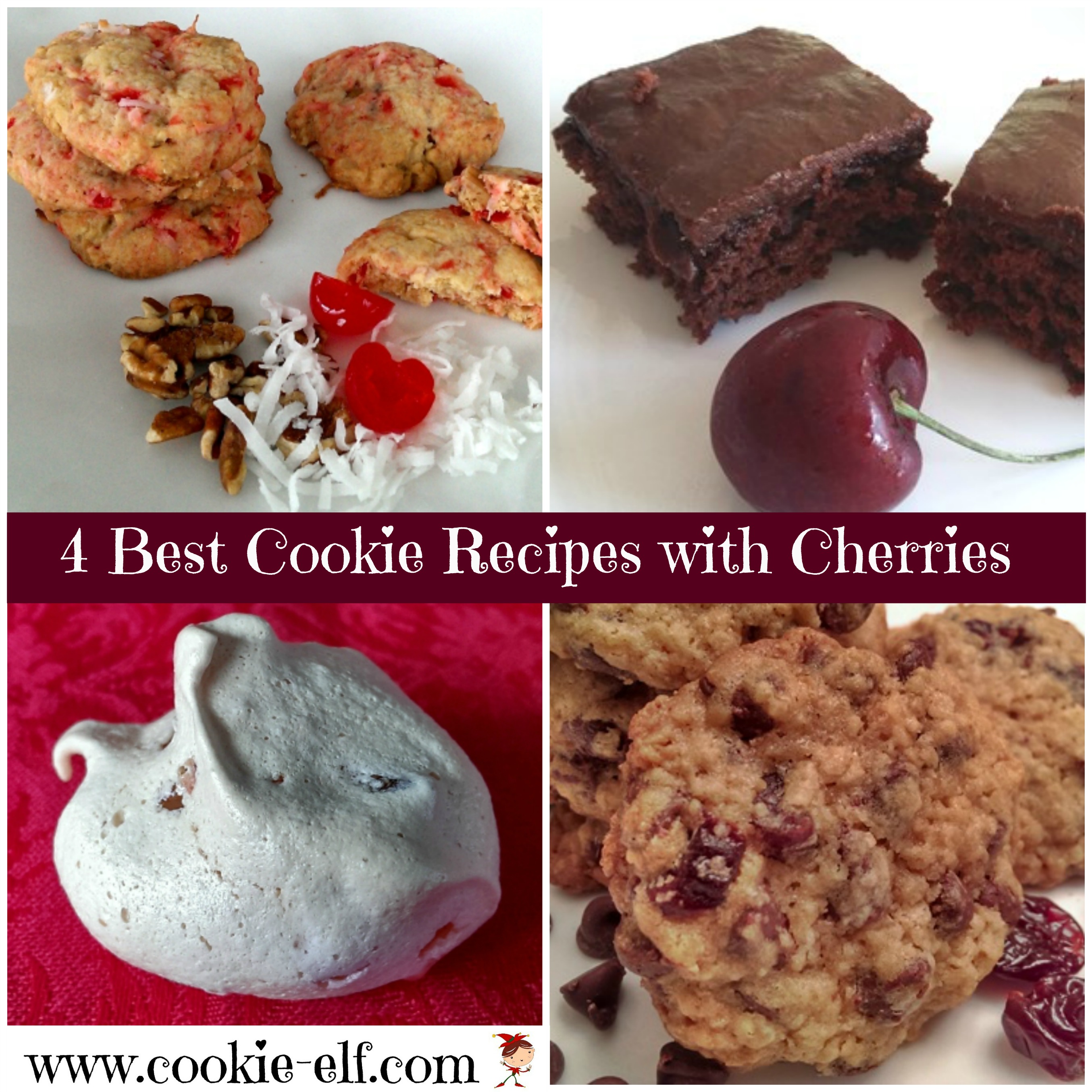 4 Best Cookie Recipes with Cherries