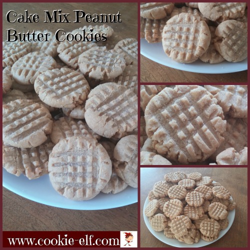 Cake Mix Peanut Butter Cookies by The Cookie Elf