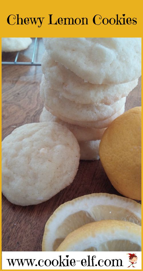 Chewy Lemon Cookies from The Cookie Elf
