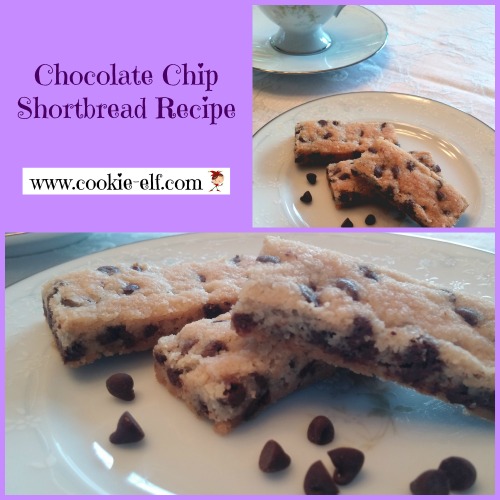 Chocolate Chip Shortbread Recipe