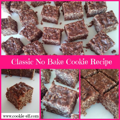 The Classic No Bake Cookie Recipe from The Cookie Elf