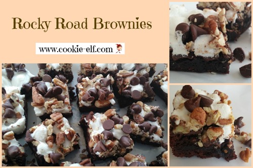 Rocky Road Brownies by The Cookie Elf