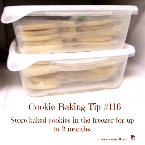 Cookie Baking Tip #116 with The Cookie Elf
