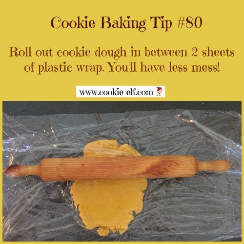 Cookie Baking Tip for rolled cookies with The Cookie Elf