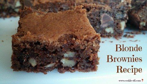 Blonde Brownies Recipe