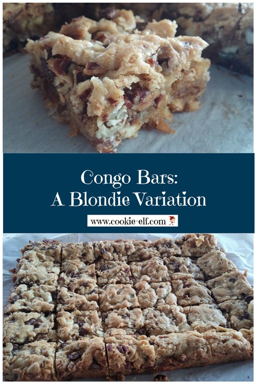 Congo Bars: a popular blonde brownies variation from The Cookie Elf