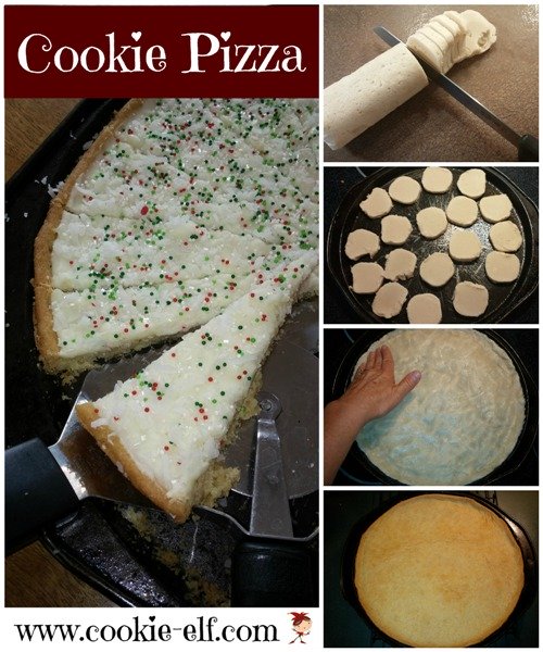 Cookie Pizza from The Cookie Elf