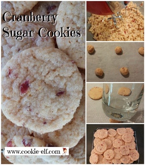Cranberry Sugar Cookies by The Cookie Elf