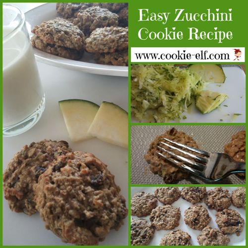 Easy Zucchini Cookie Recipe from The Cookie Elf