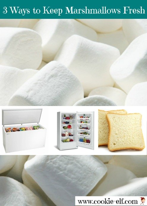 3 Ways to Keep Marshmallows Fresh after Opening the Bag from The Cookie Elf