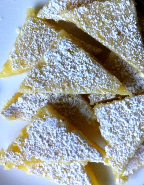Lemon Bars from The Cookie Elf