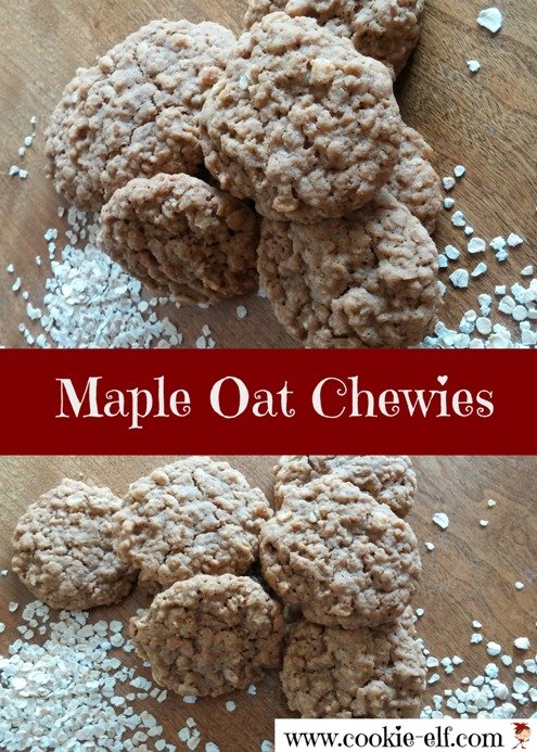 Maple Oat Chewies from The Cookie Elf