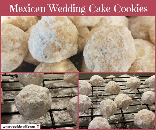 Mexican Wedding Cake Cookies from The Cookie Elf
