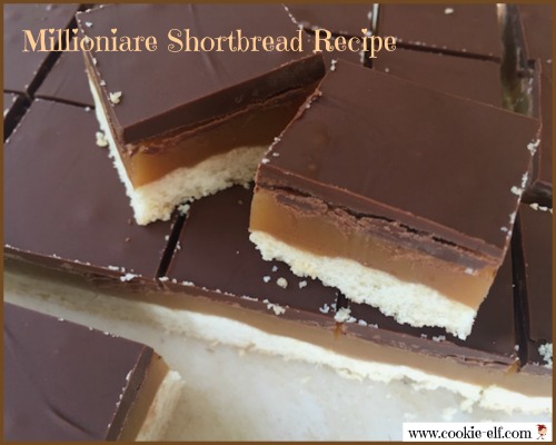 Millionaire Shortbread recipe with The Cookie Elf