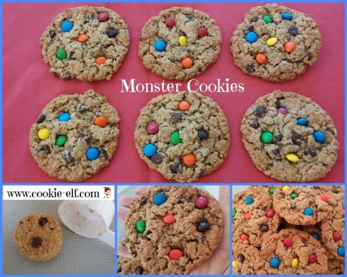 Monster Cookies from The Cookie Elf