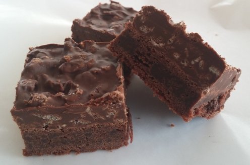 Nutella Crunch Brownies