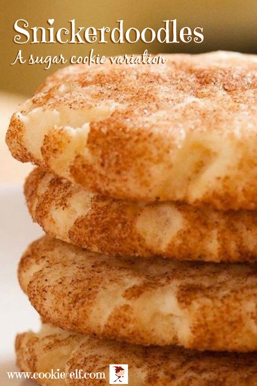 Snickerdoodles: a sugar cookie variation with The Cookie Elf