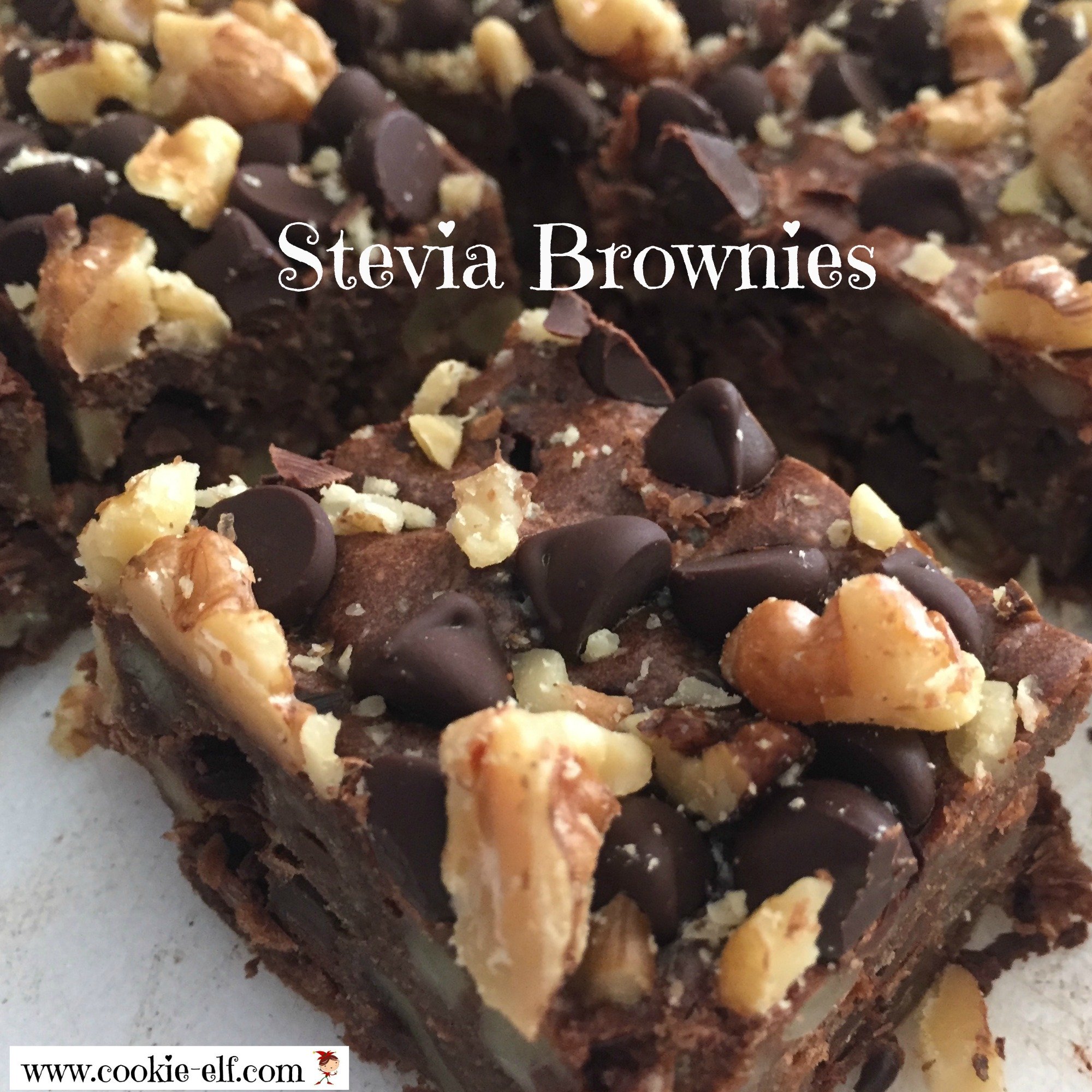Stevia Brownies from The Cookie Elf